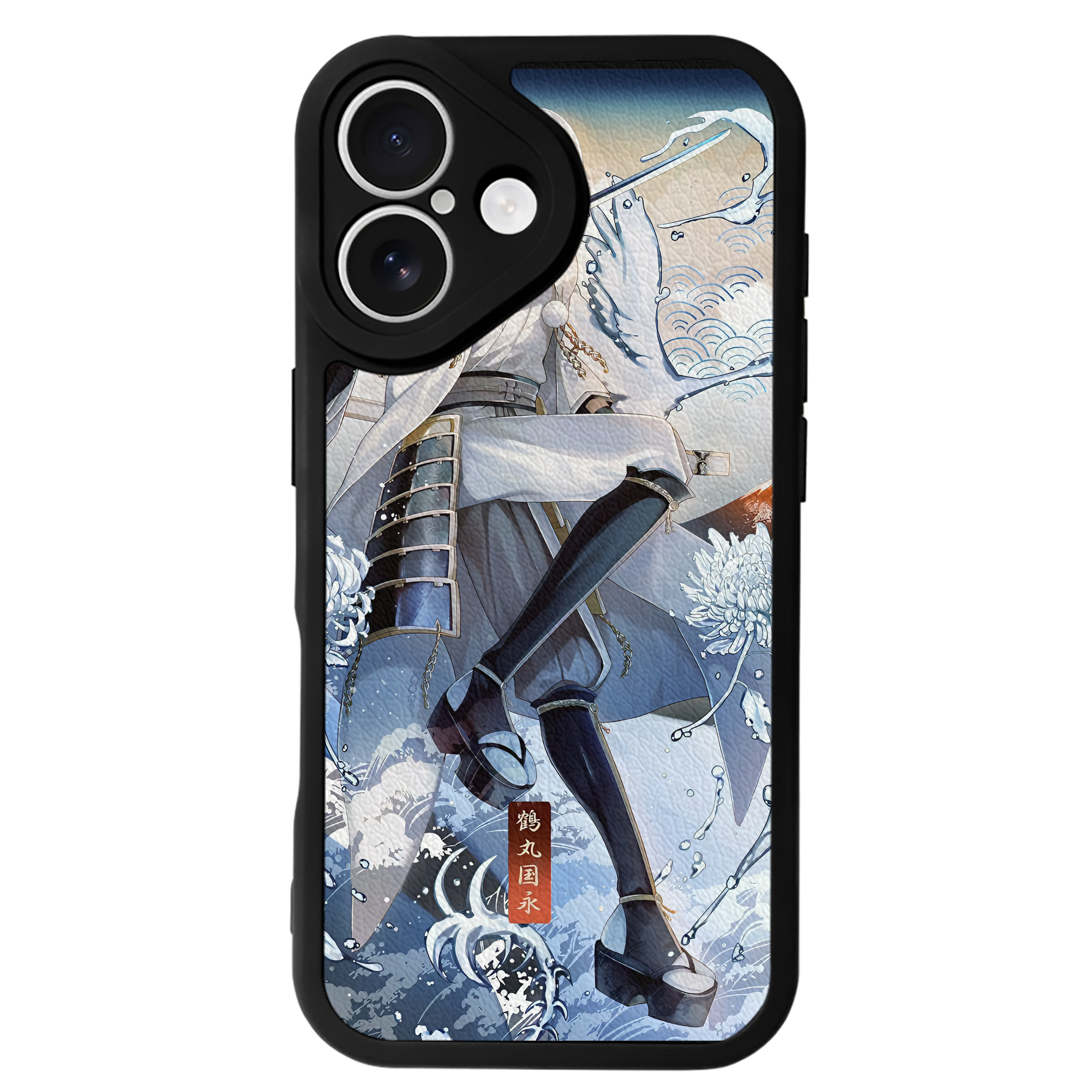 （画像用） 刀剣乱舞 Touken Ranbu 【iPhone 16シリーズ対応】シリコンスマホケース（レザー調） 材質：シリコン